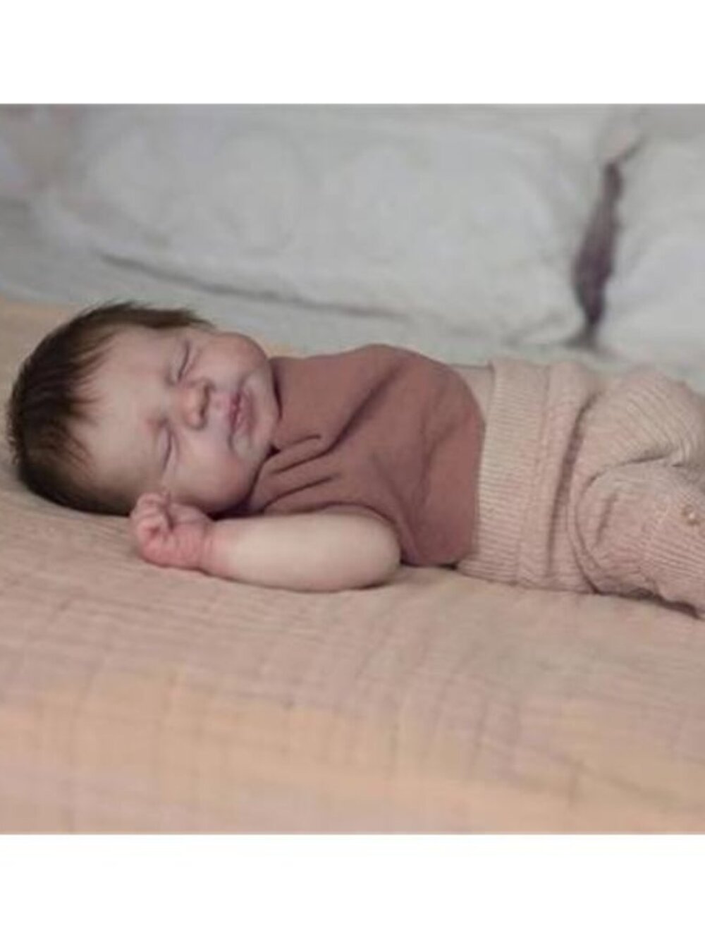 19'' Realistic Baby Doll, Silicone Full Body